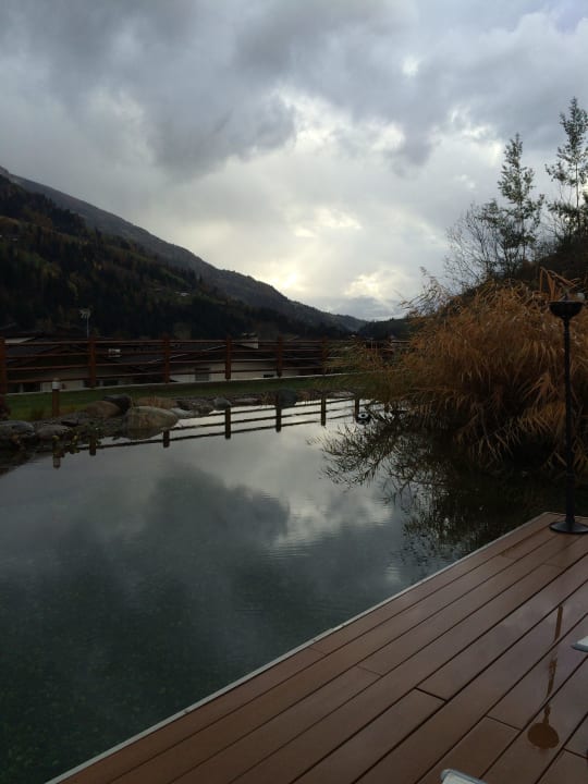 Schwimmteich Quellenhof Luxury Resort Passeier