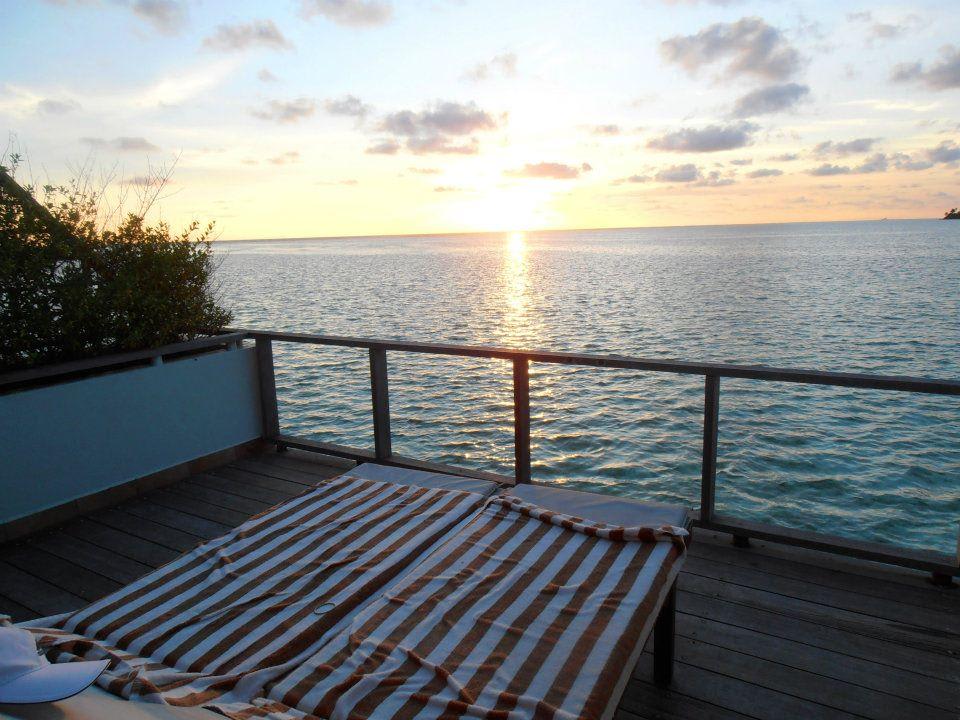 Aussicht von der Terrasse Villa Park Sun Island