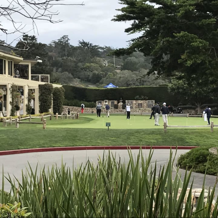 Pebble Beach Putting Grün Hotel The Lodge at Pebble Beach