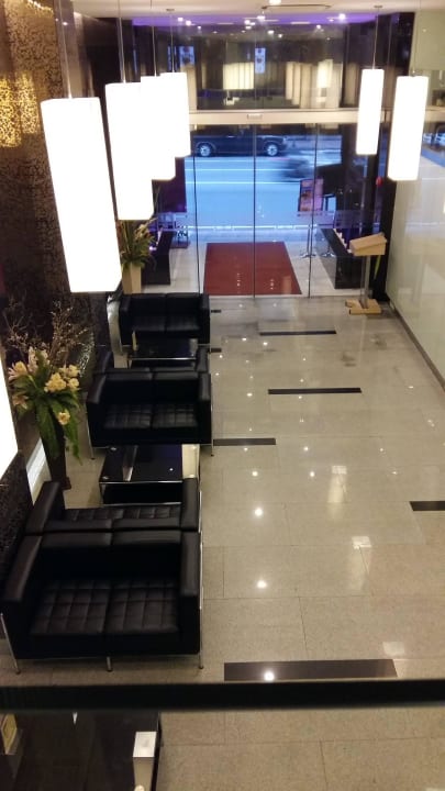 Lobby widziane z sali śniadaniowej Hotel Royal Bangkok