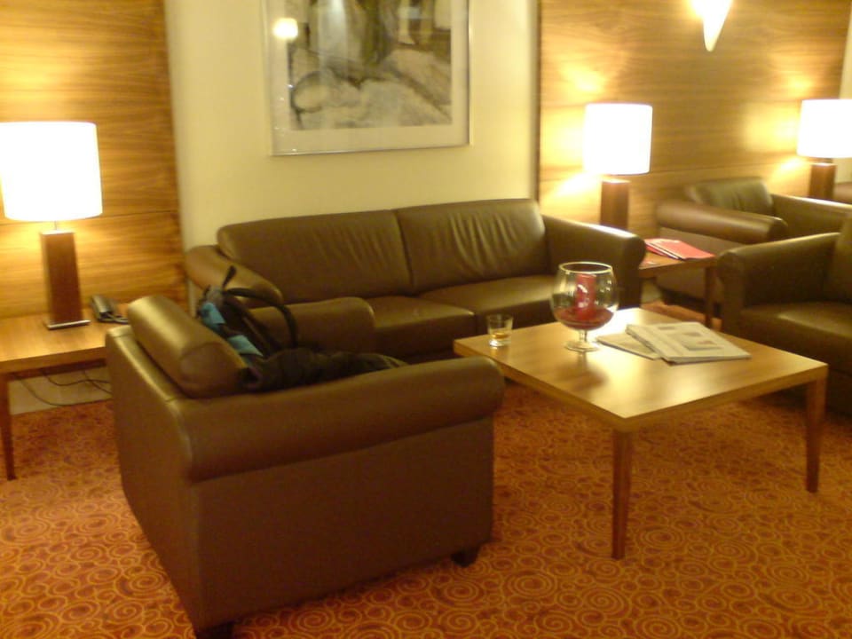 Gemütliche Sitzecke in der Lobbybar Best Western Hotel Bamberg
