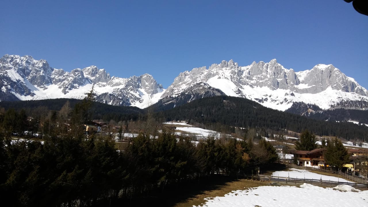 Zimmerausblick Biohotel Stanglwirt