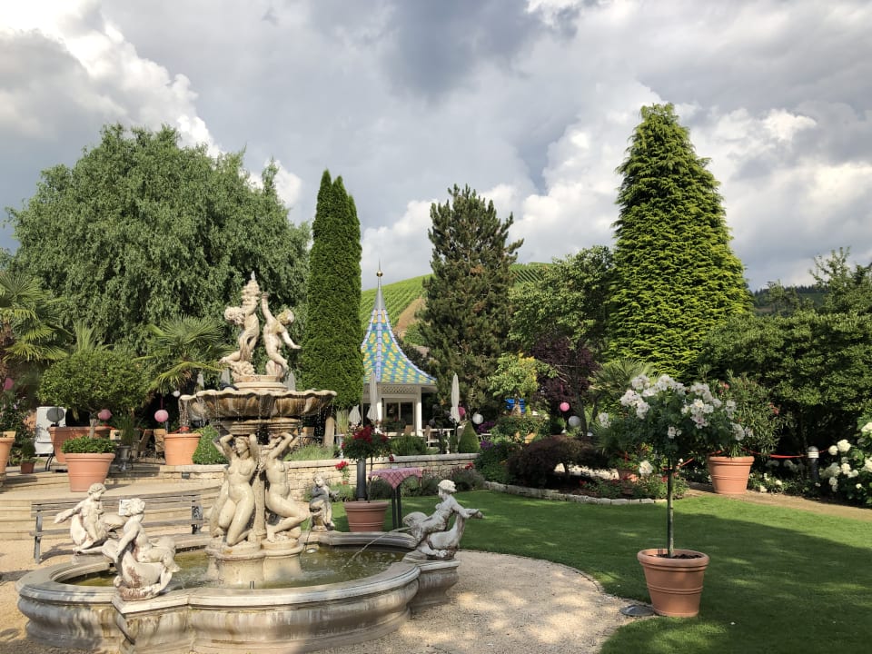 Gartenanlage Hotel Restaurant Rebstock Durbach