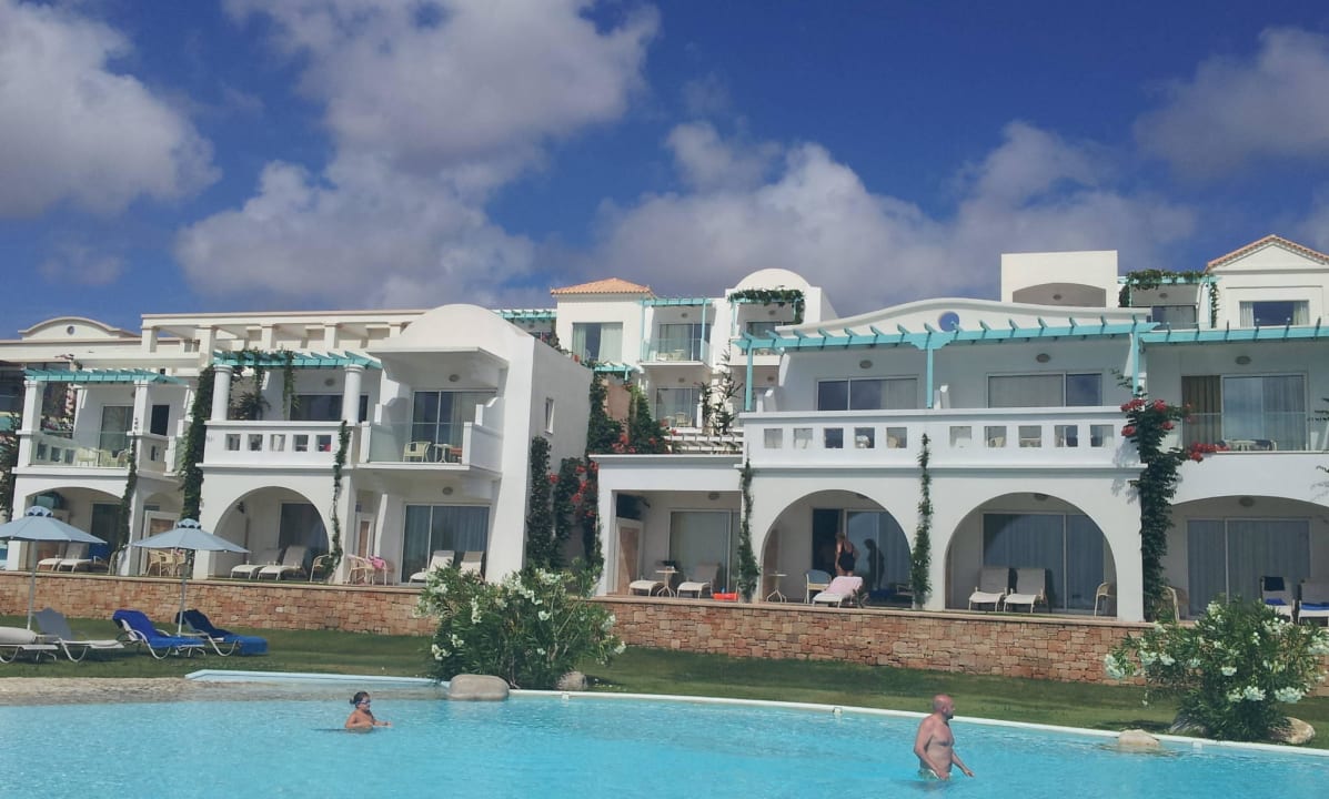 Hotelanlage obere Reihe unser Zimmer Atrium Prestige Thalasso Spa Resort & Villas