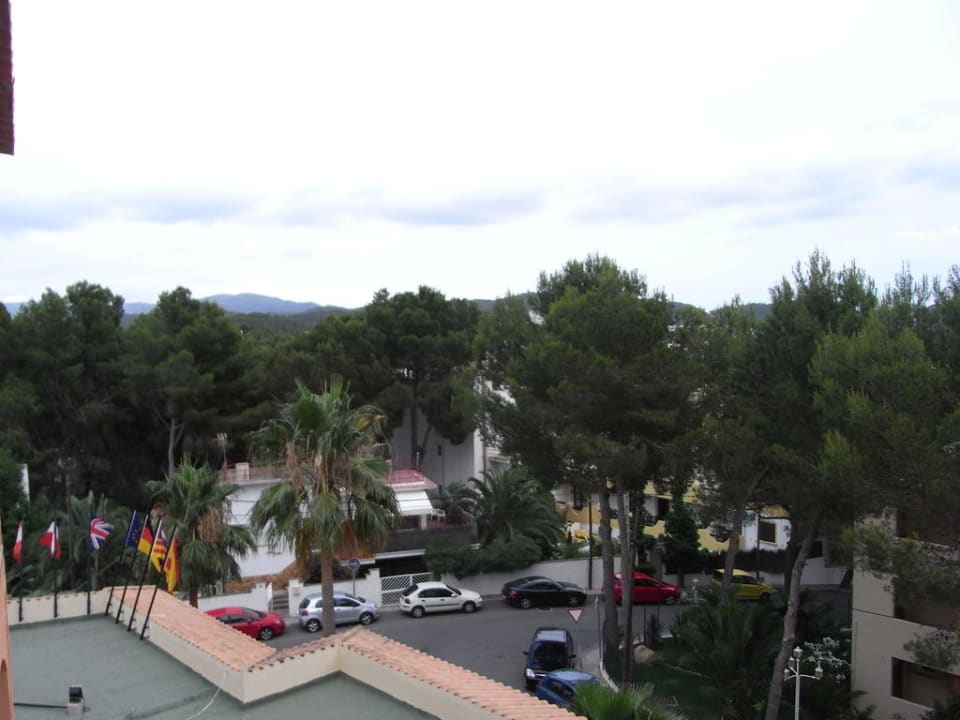 Ausblick aus dem fünften Stock zum Meer Valentin Somni Hotel & Suites