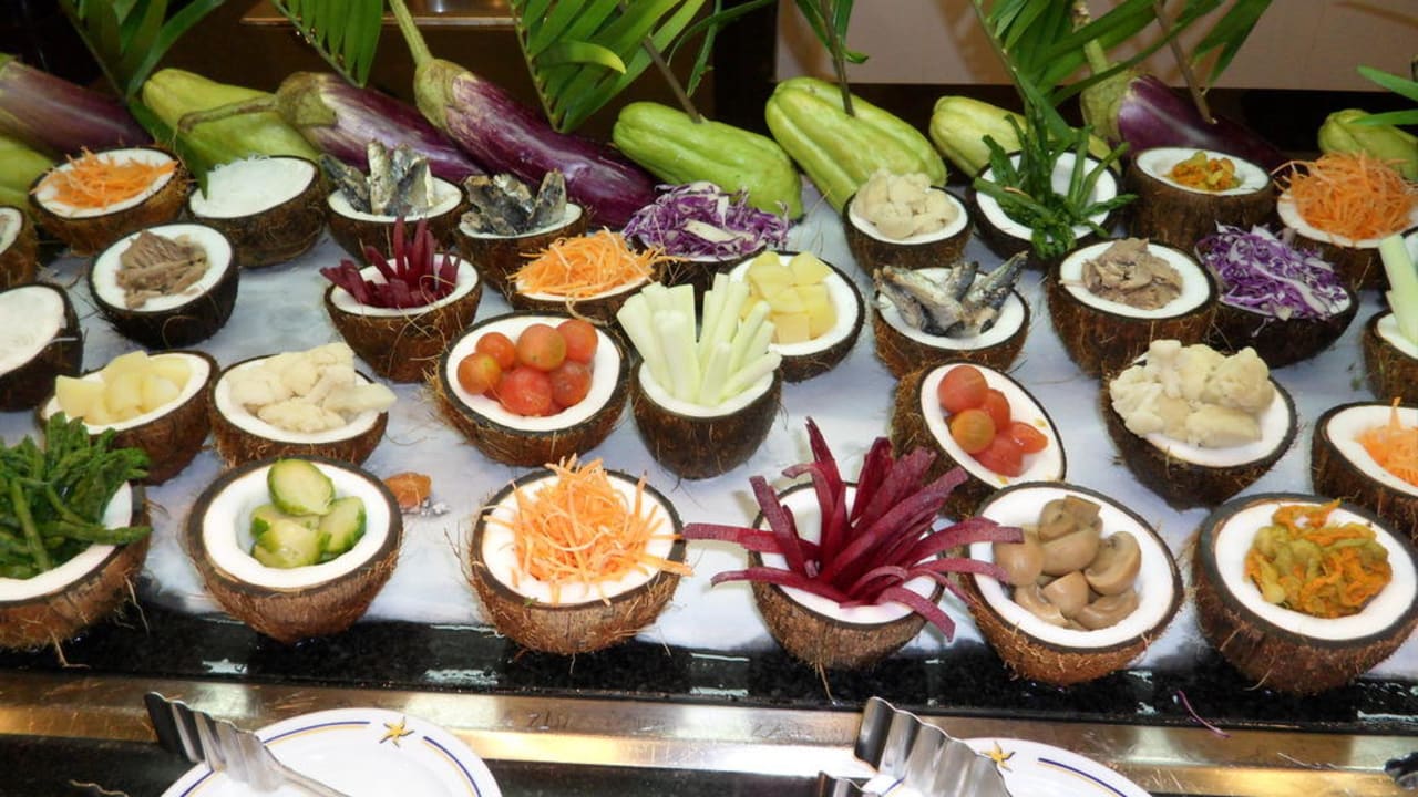 Das Salat-Büffet JOIA Bávaro by Iberostar