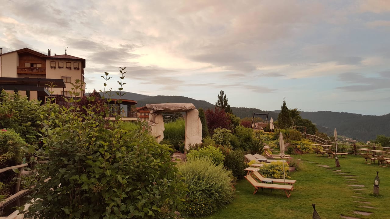 Aufgenommen früh 5,30 Hotel Chalet Mirabell