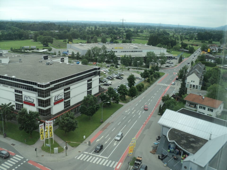 Ausblick vom 9. Stock Four Points by Sheraton Panoramahaus Dornbirn