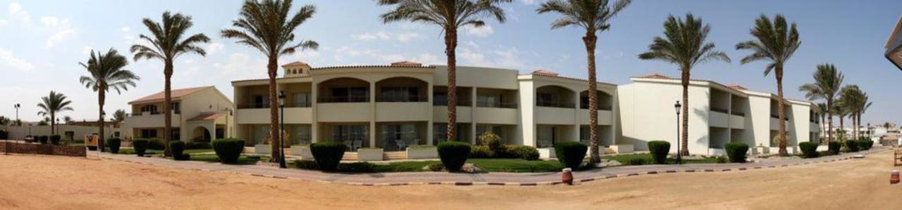 Zimmer mit Meerblick von Außen Pickalbatros Dana Beach Resort - Hurghada