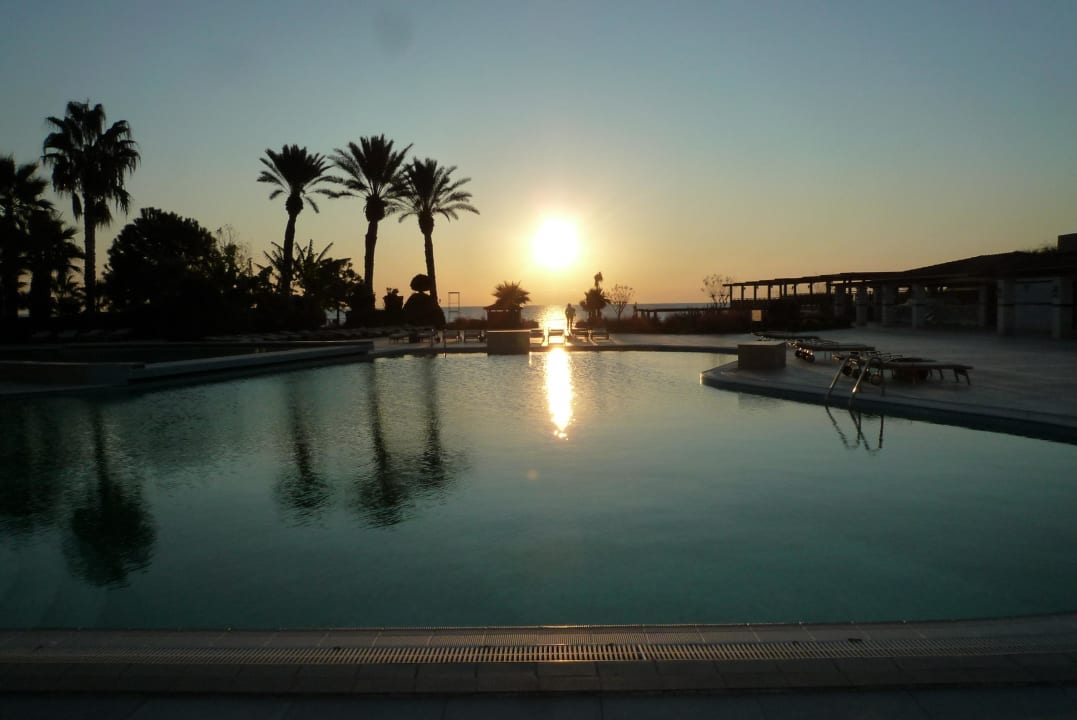 Sonnenaufgang Palmen Akka Alinda Hotel