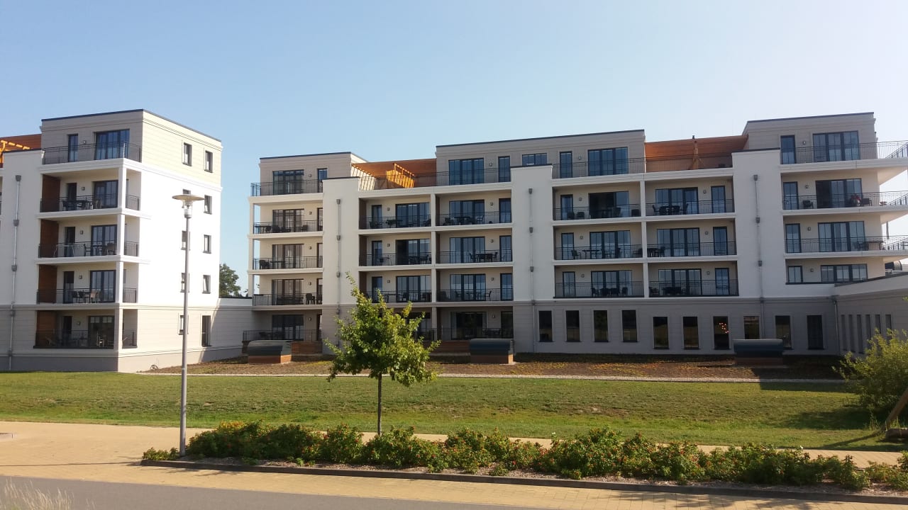 Außenansicht Aparthotel Waterkant Suites