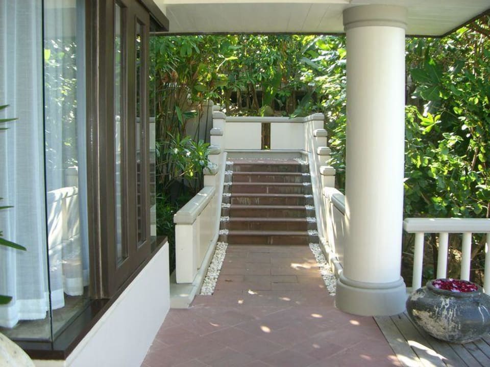 Eingangsbereich zur Villa Trisara Villas & Residences Phuket