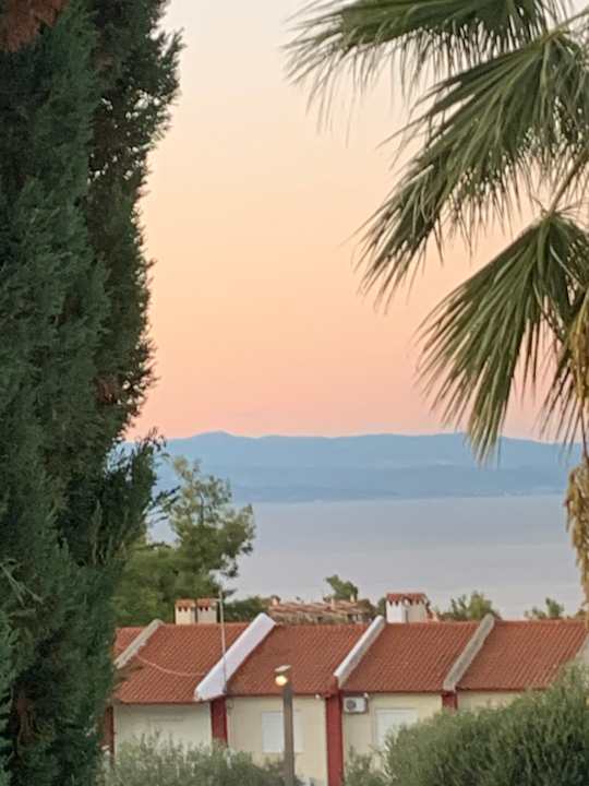 Ausblick Hotel Kriopigi