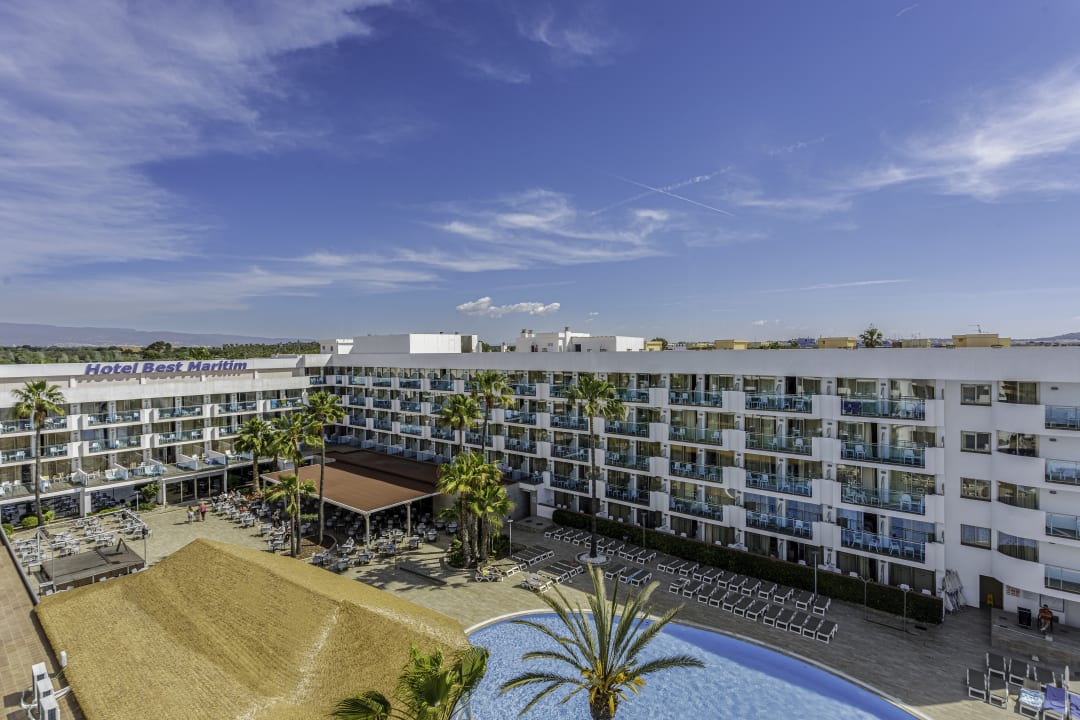 Ausblick Hotel Best Maritim