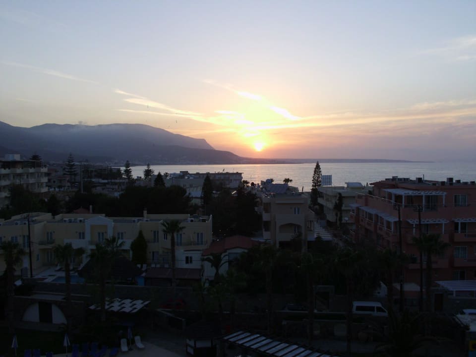 Blick vom Balkon Richtung Meer Calimera Sirens Beach