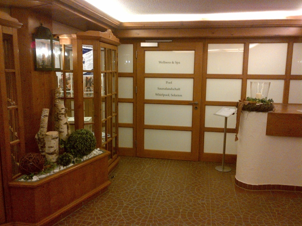 Eingang Spa allgäu resort