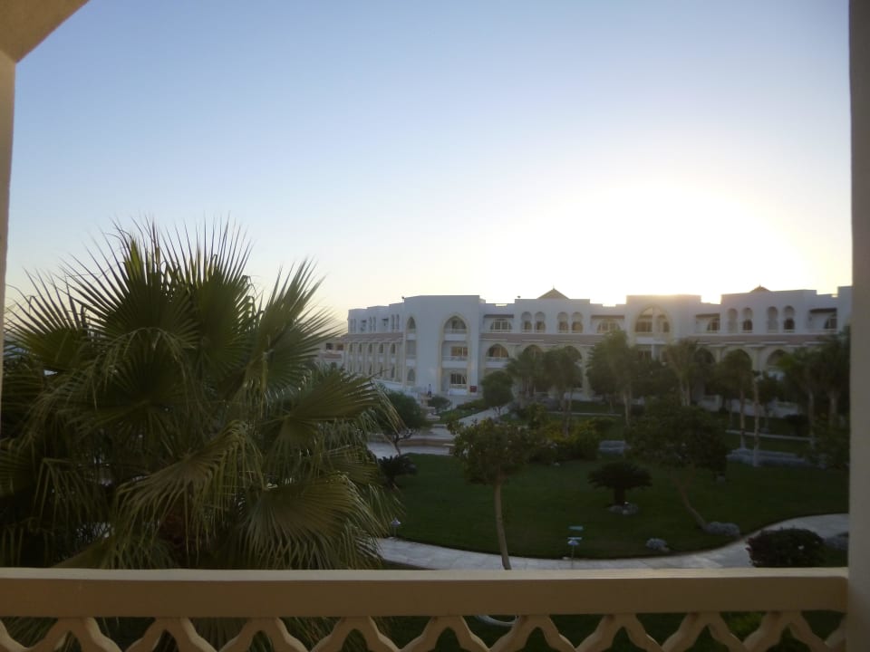 Abendstimmung vom Balkon Old Palace Resort Sahl Hasheesh