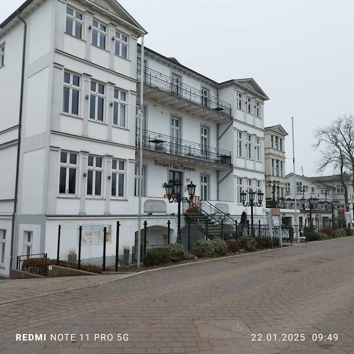 Außenansicht Pension Haus Pommern