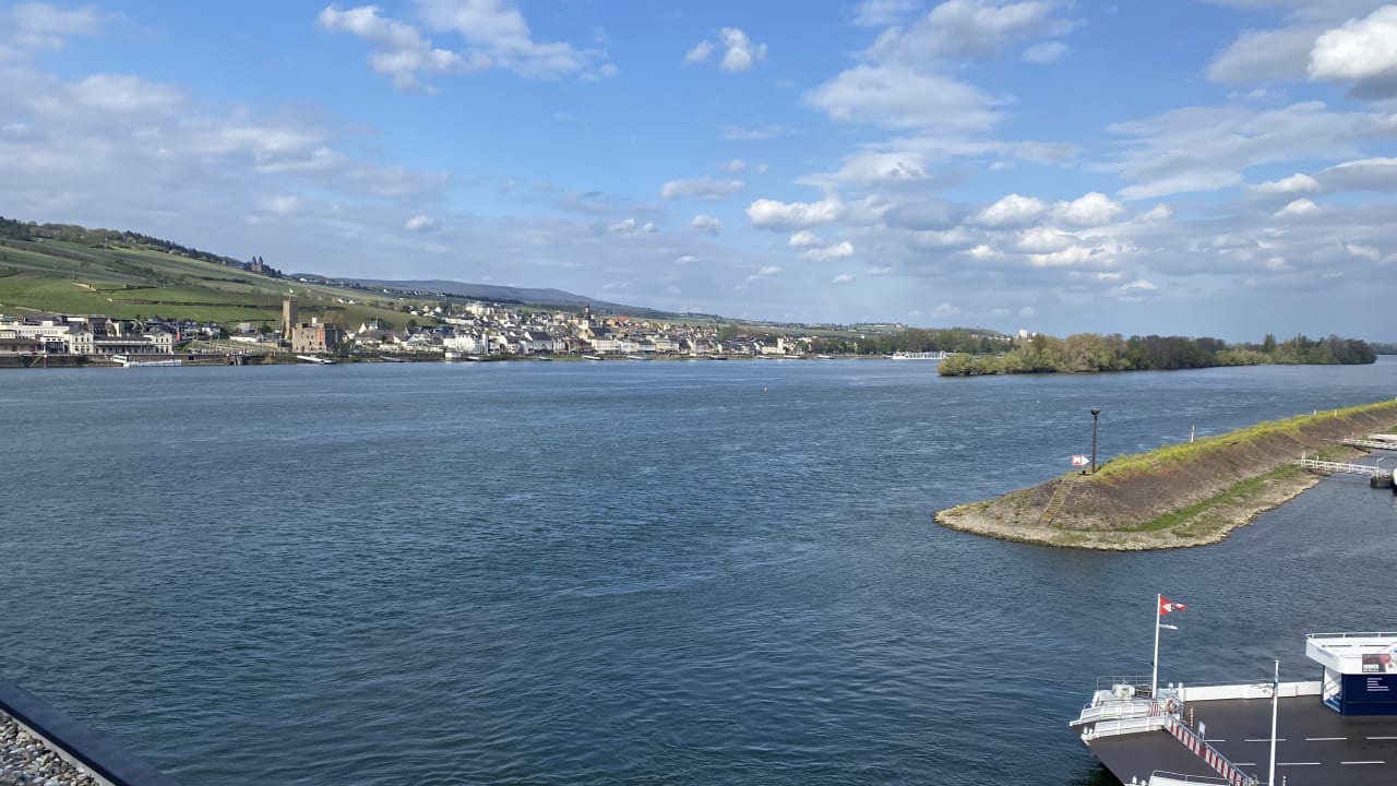 Ausblick PAPA RHEIN - Hotel & Spa