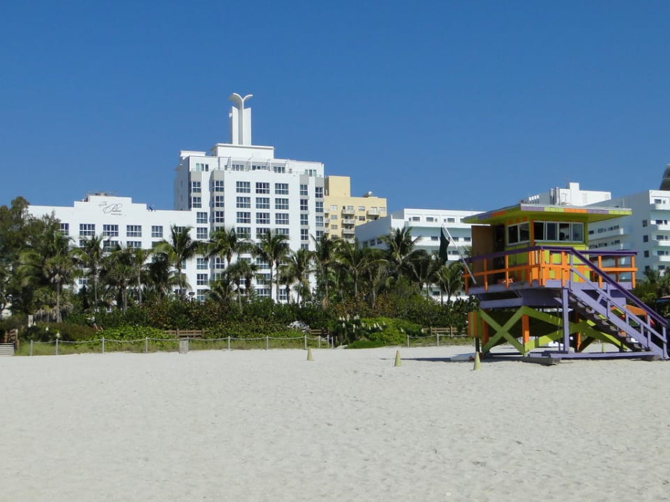 Vom Strand aus The Palms Hotel & Spa