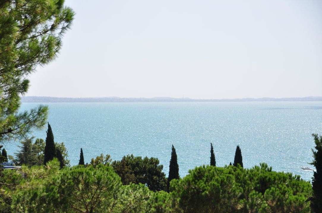 Aussicht auf den See Hotel Marco Polo