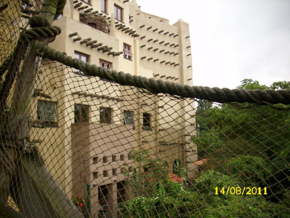 Blick vom Park Hotel Matamba - Phantasialand Erlebnishotel