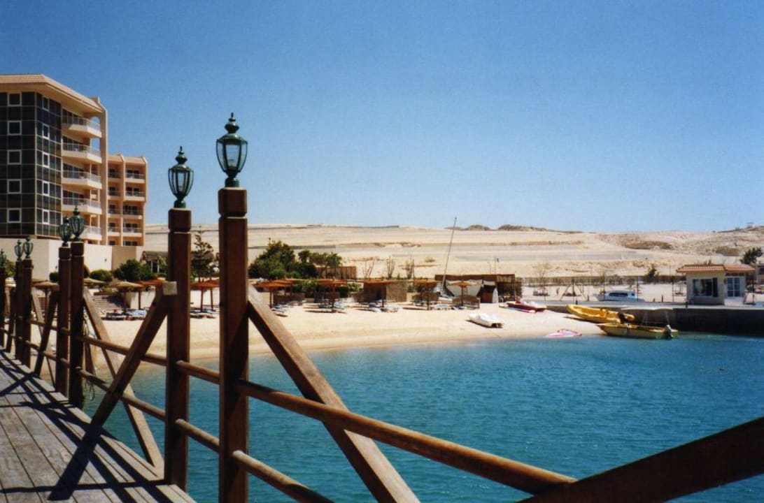 Blick Hotel/Strand Marriott Hurghada Beach Resort