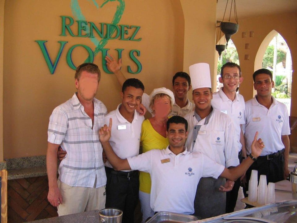 Ein Teil vom Rendezvousteam Makadi Palace