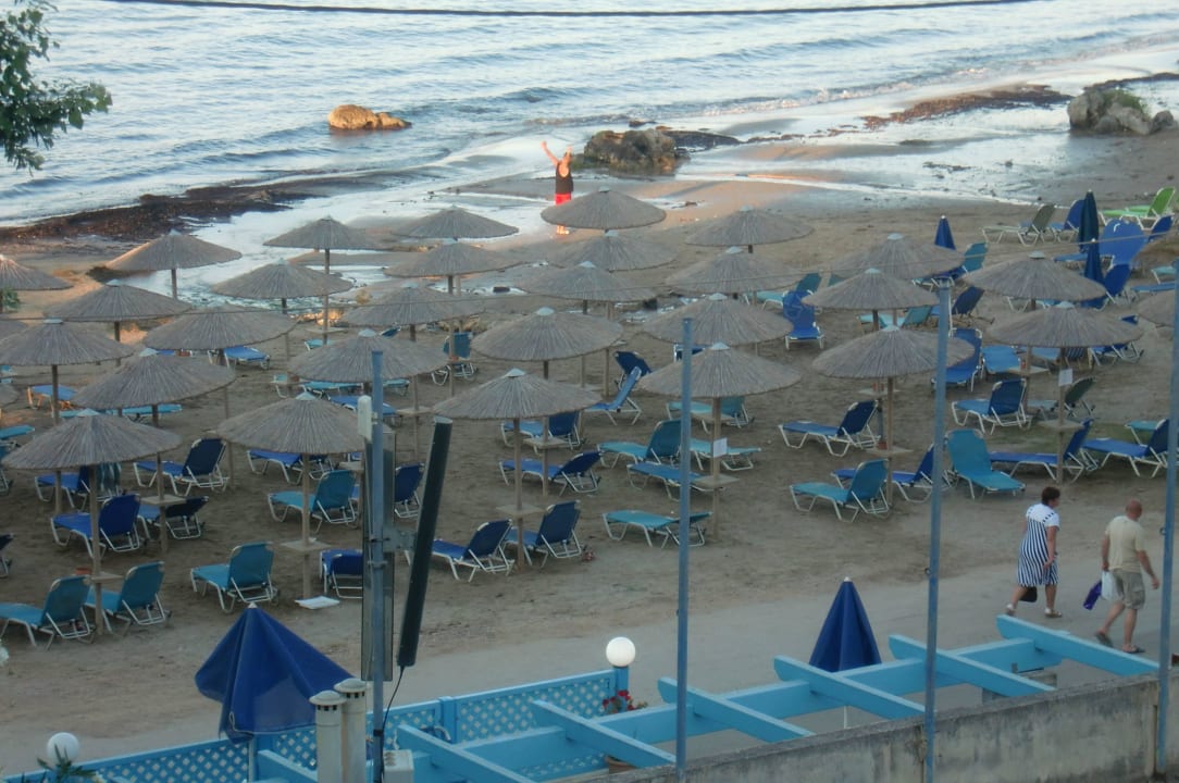 Ausblick vom Balkon  Hotel Corissia Princess