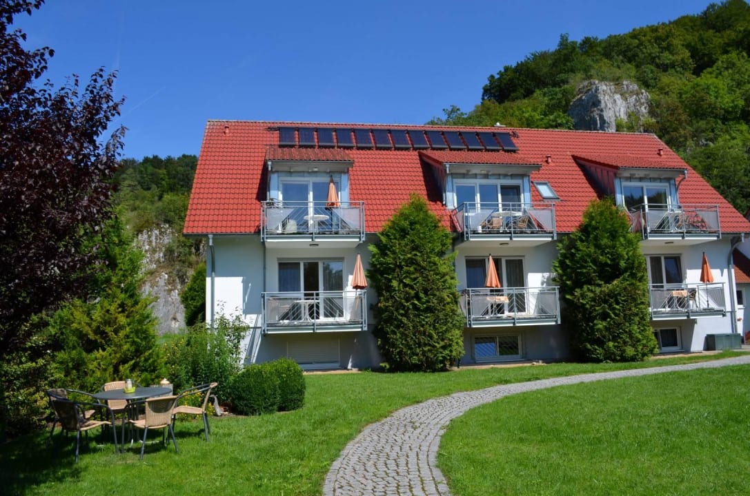 Garten m. Grillstelle und direktem Zugang zum Bach Ferienwohnungen Holder