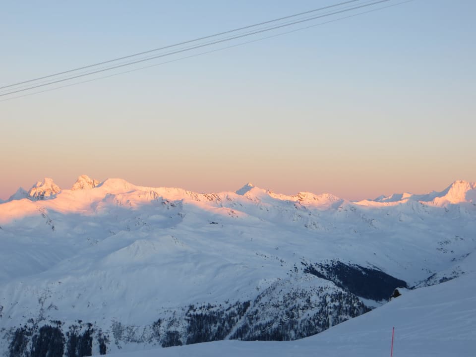 Abendsonne Iglu-Dorf Davos Klosters