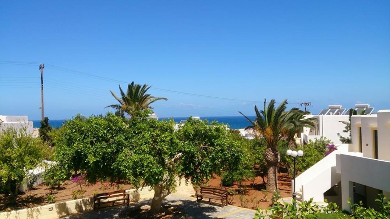 Ausblick auf die Anlage TUI SUNEO Chrissi Amoudia