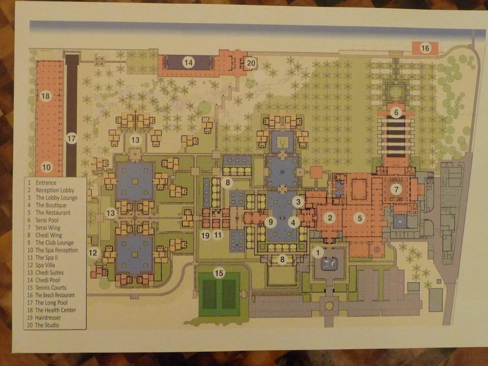 Plan The Chedi Muscat