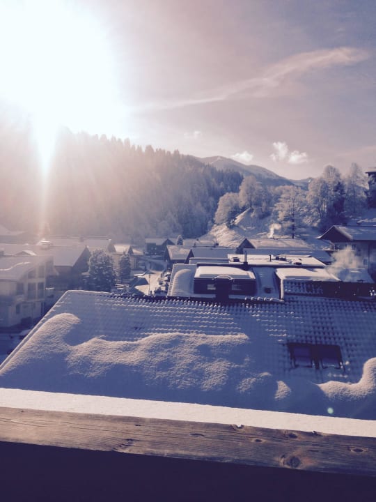 Unser Balkonblick Hotel Auffacher Hof