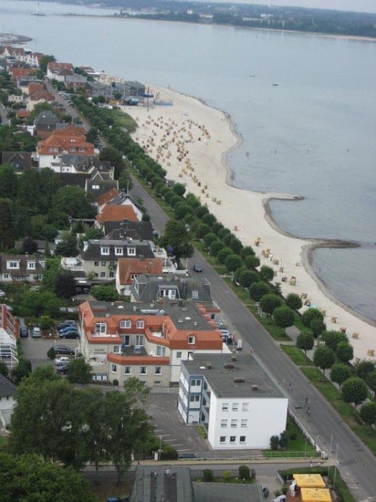 Blick vom Ehrenmal Hotel Seeterrassen