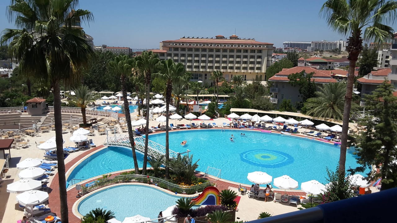 Aussicht Zimmer mit Poolblick Seaden Corolla Hotel