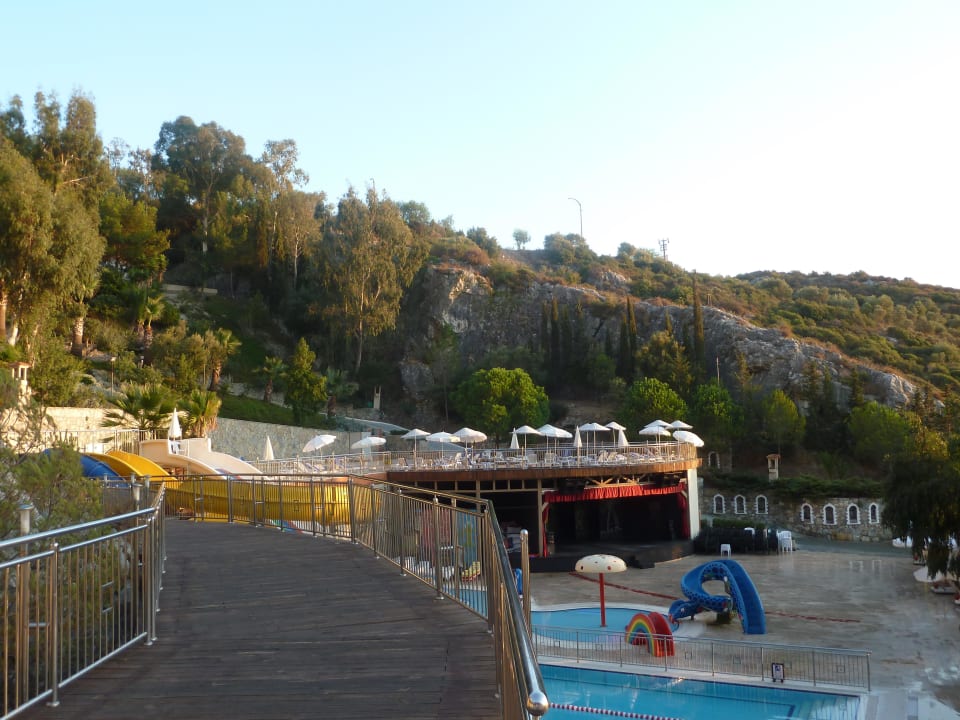 Rutschen und Kinderpool Ladonia Hotels Adakule