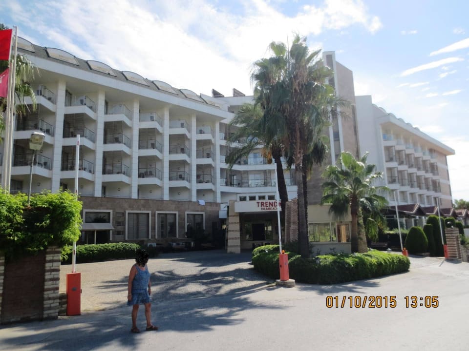 Hoteleingang von oben Trendy Palm Beach (Adults Only, 16+)