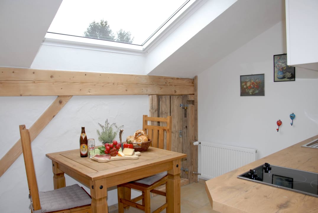 Ferienwohnung Chiemsee - Essbereich Ferienwohnung Gamsei