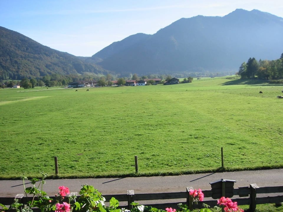 Panorama- Blick 2 Familien Bauernhof Berghammer