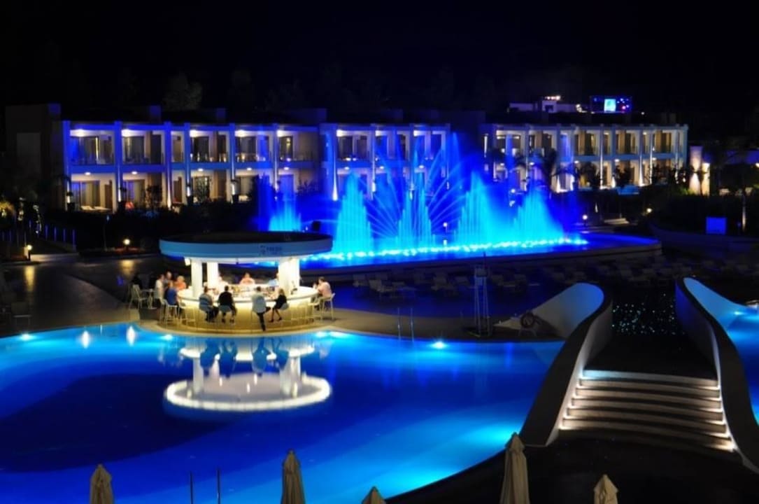 Licht Wasser Show Princess Andriana Resort & Spa