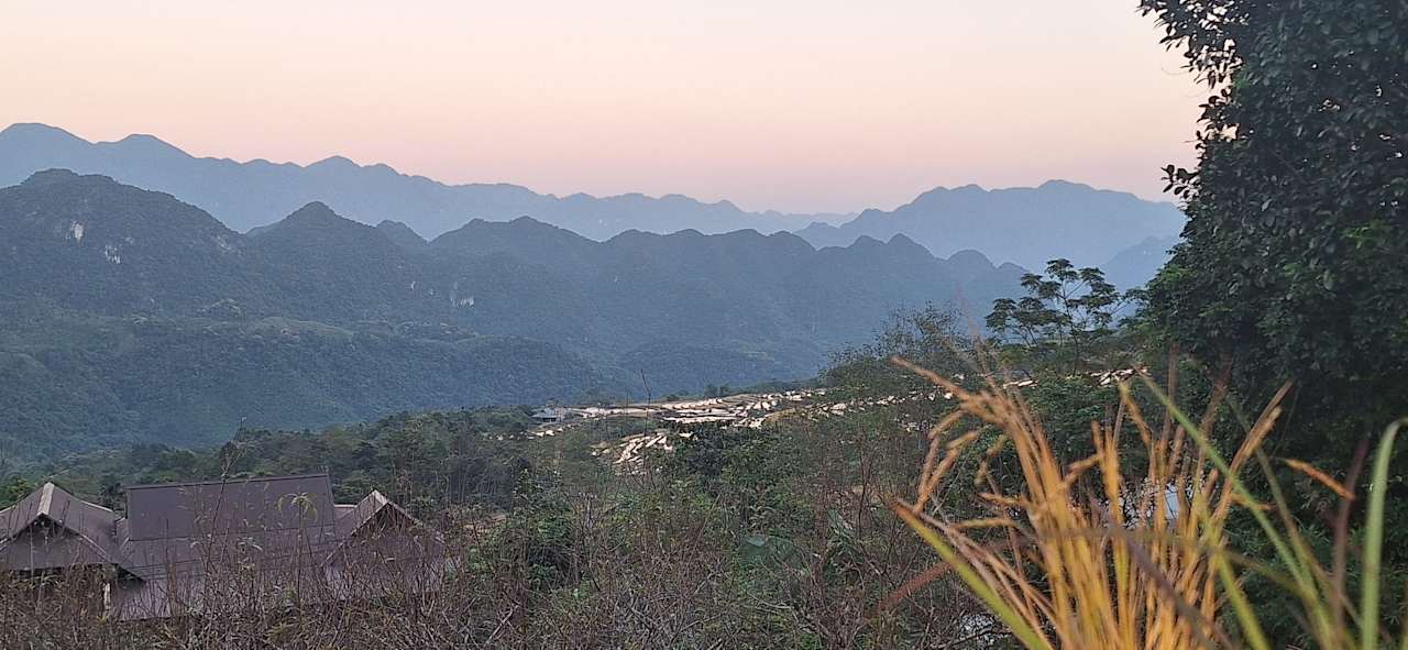 Ausblick Pu Luong Eco Garden