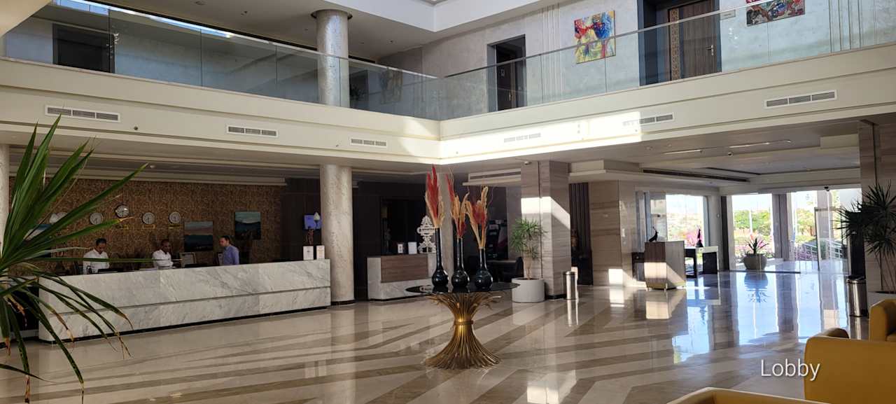 Lobby Amarina Abu Soma Resort & Aquapark