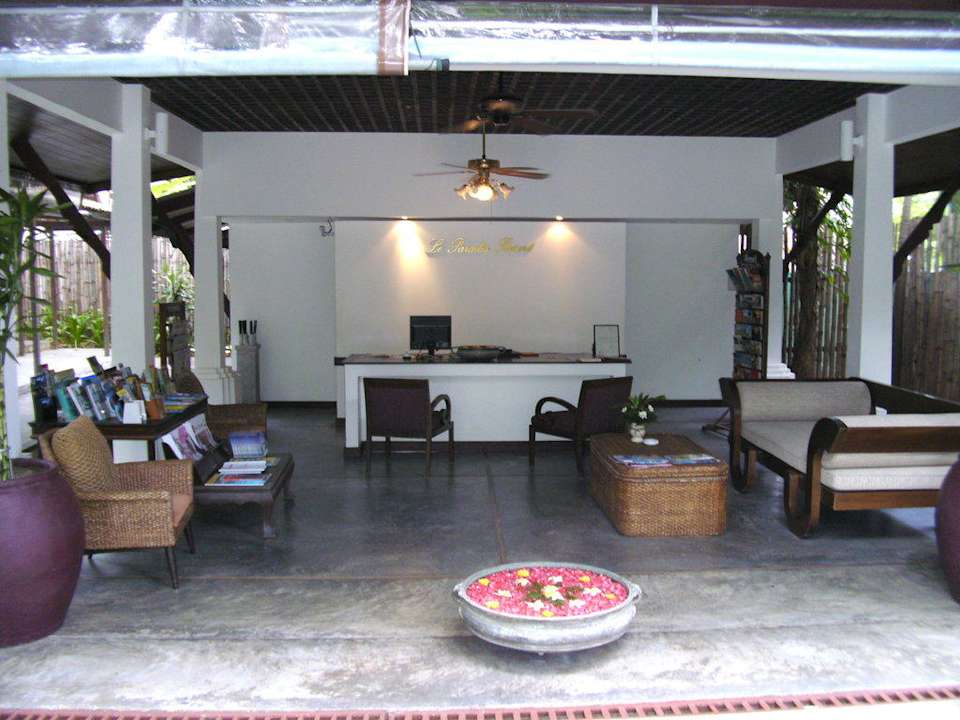 Rezeption Le Paradis Boutique Resort & Spa