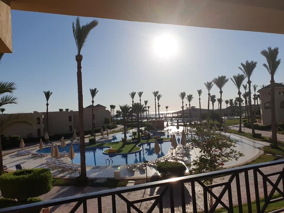 Ausblick Cleopatra Luxury Resort Makadi Bay