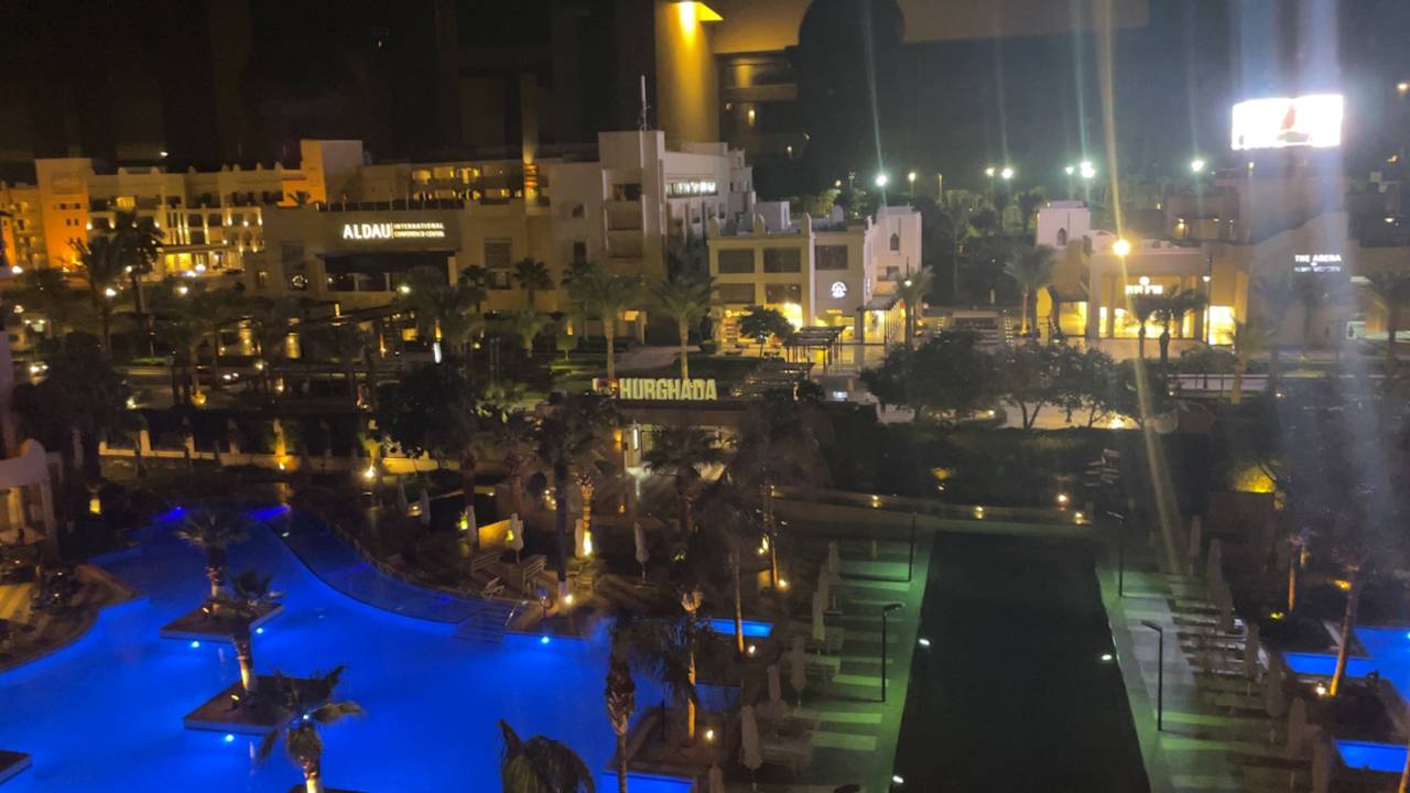 Ausblick Steigenberger Aqua Magic