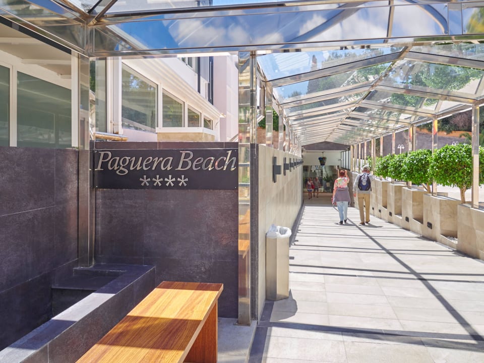 Hoteleingang Hotel Aparthotel Paguera Beach