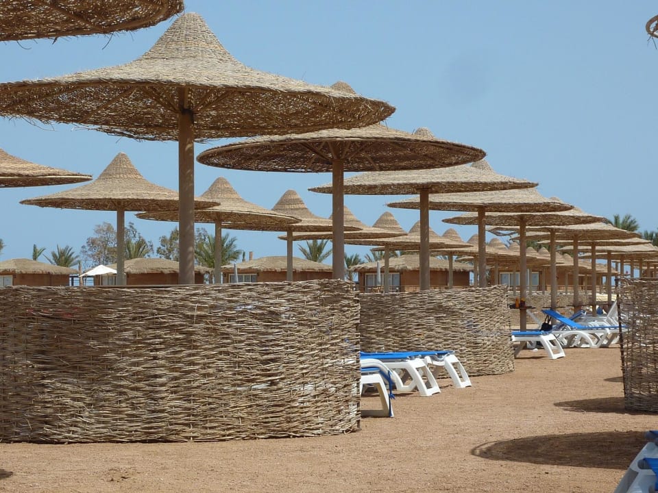 Sonnenschirme Stella Garden Resort & Spa, Makadi Bay
