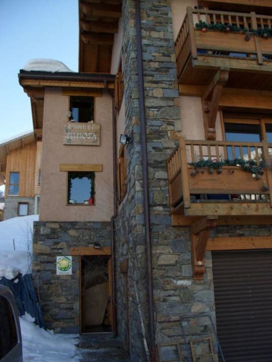 Eingang zum Chalet Mimosa Chalet Mimosa