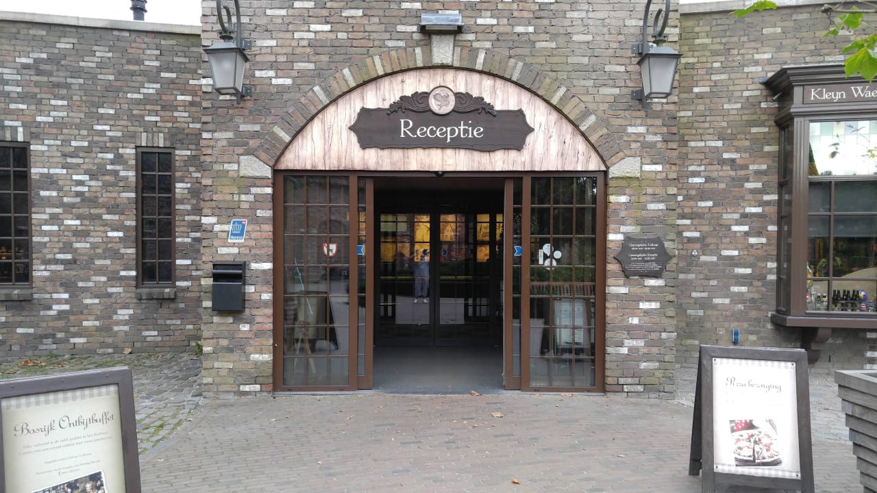 Efteling Bosrijk Eingang zur Rezeption Ferienpark Efteling Bosrijk